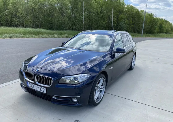 lubelskie BMW Seria 5 cena 69900 przebieg: 190000, rok produkcji 2013 z Lubartów